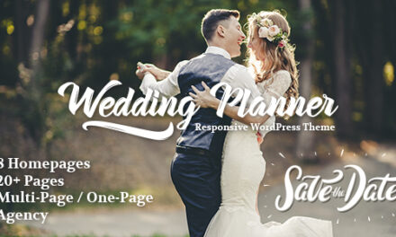 Wedding Planner – Responsive WordPress Theme