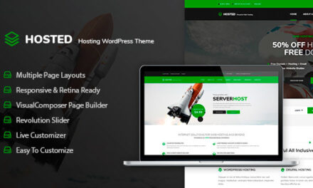 Hosted – WordPress Hosting Theme + WHMCS