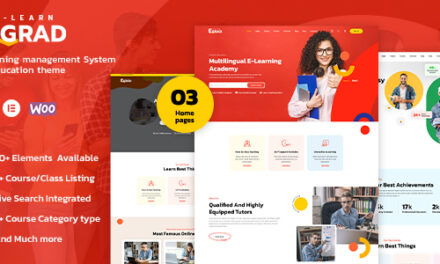 Egrad – LMS Education WordPress Theme