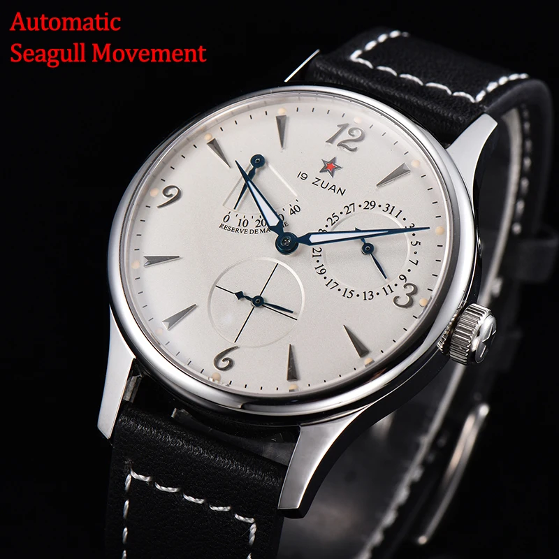 SUGESS 1963 Automatic Mechanical Watch Men Sapphire Luminous Waterproof Pilot 40MM Watches For Men relogio masculino