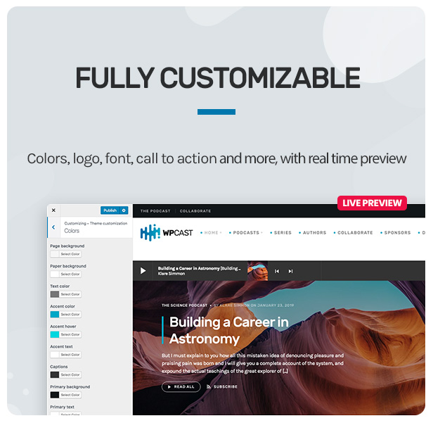 Wpcast - Audio Podcast WordPress Theme - 14