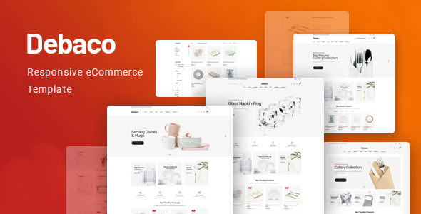 Debaco – Kitchen Appliances Store HTML Template