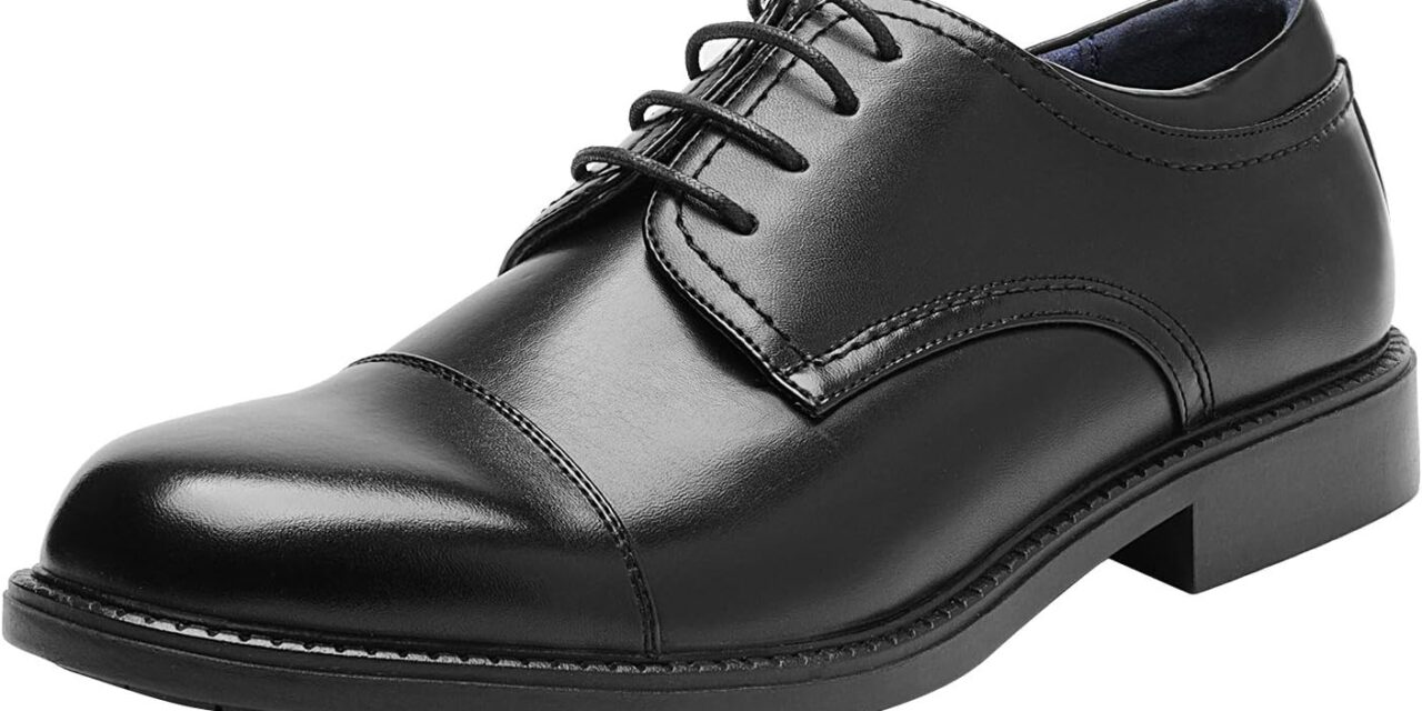 Bruno Marc Men’s Dress Oxford Shoes Classic Lace Up Formal Cap Toe Shoes