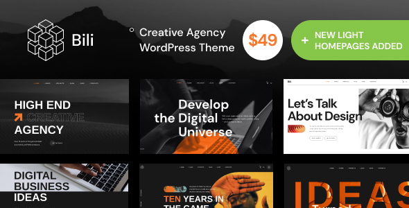 Bili – Creative Agency WordPress Theme