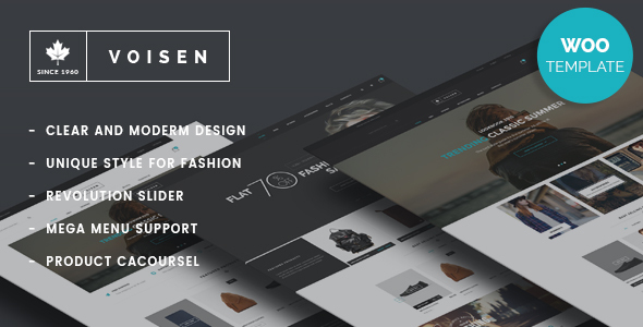 Voisen – WooCommerce Responsive Fashion Theme