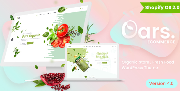 Oars – 7 Fastest UI/UX Optimized Shopify OS 2.0 Themes for Organic Food Stores