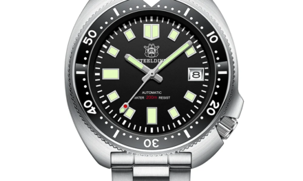 Steeldive SD1970 White Date Background 200M Wateproof NH35 6105 Turtle Automatic Dive Diver Watch