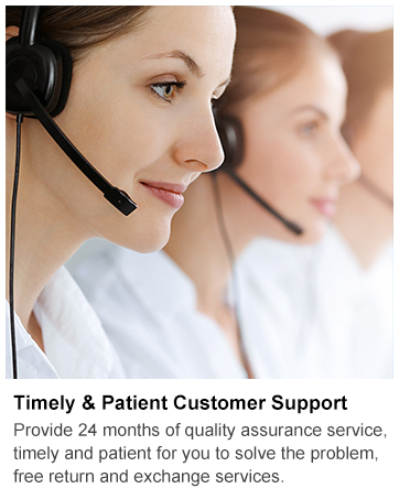 Timely & Patient Customer Support