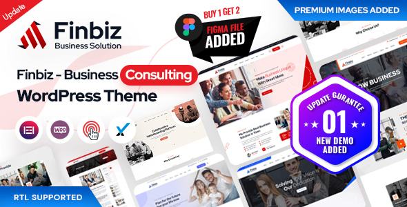 Finbiz – Consulting Business WordPress Theme