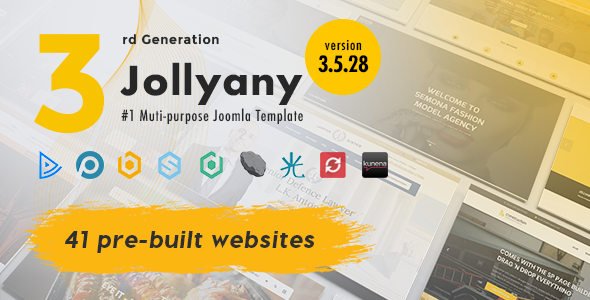 Jollyany | Multi-Purpose Joomla 5 Template