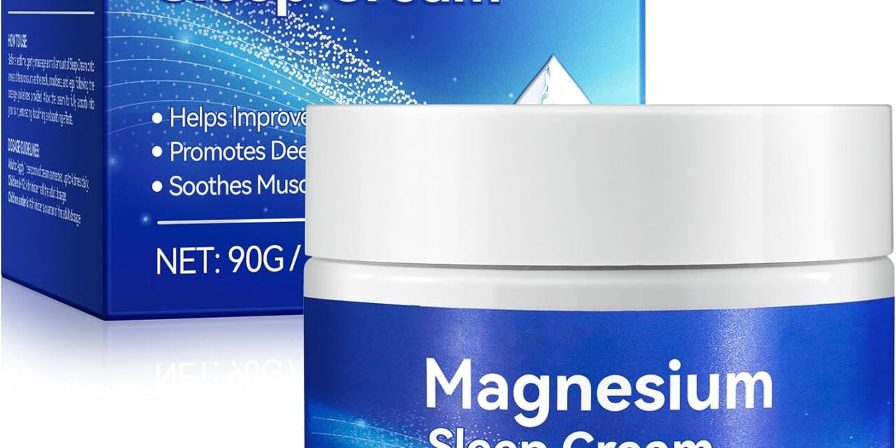 Magnesium Oil for Feet, Magnesium Lotion, Magnesium Cream, Topical Magnesium Chloride, High Concentration Genuine Zechstein Topical Magnesium Chloride