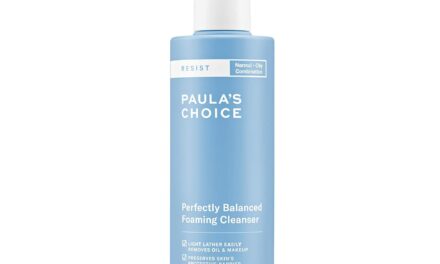 Paula’s Choice RESIST Perfectly Balanced Foaming Cleanser, Hyaluronic Acid & Aloe, Anti-Aging Face Wash, Large Pores & Oily Skin, 6.4 Ounce