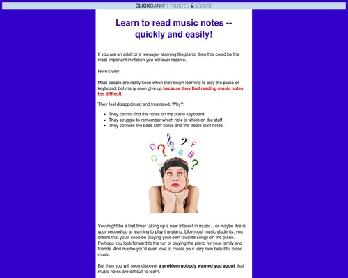 How to Read Music Notes for the Adult Beginner