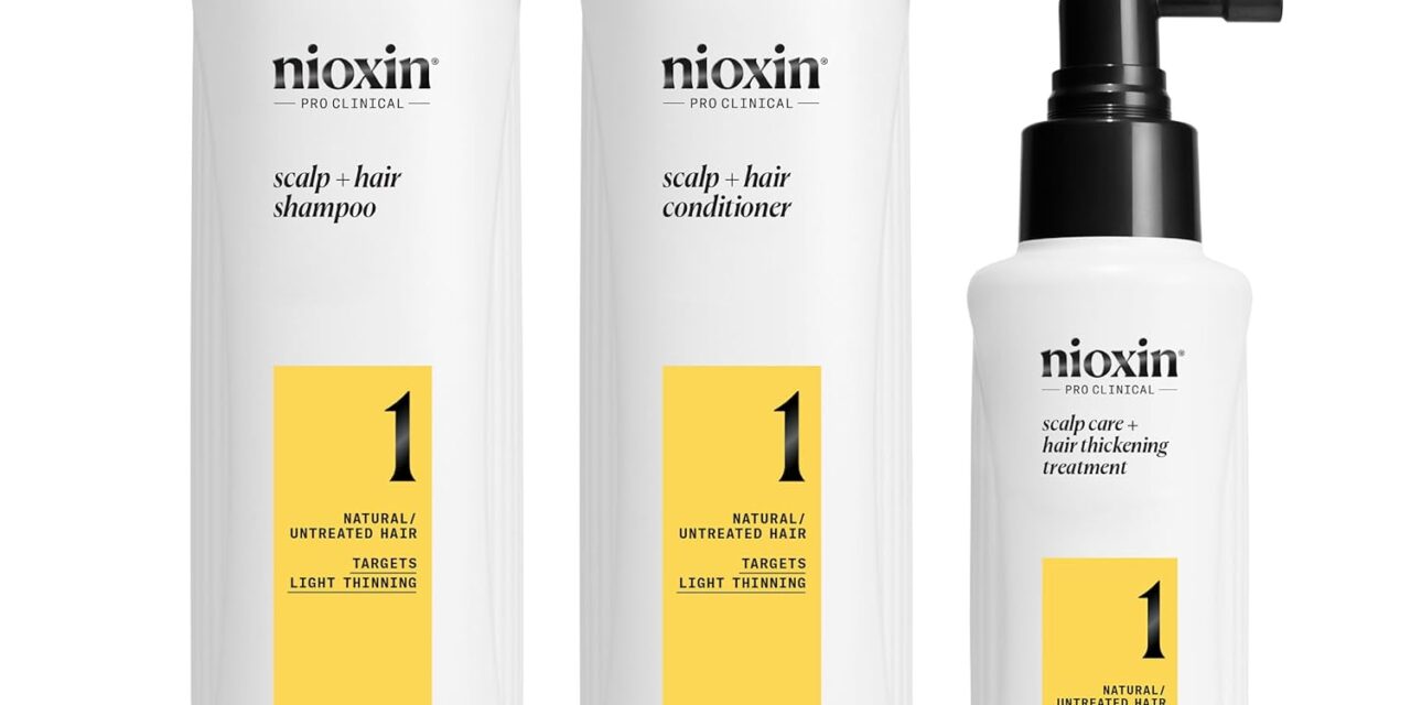 Nioxin System Kit, Strengthening & Thickening Hair Treatment