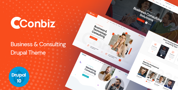 Conbiz – Consultancy & Business Drupal 10 Theme