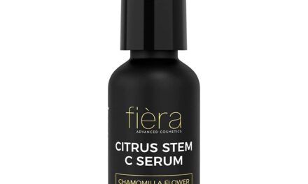 Fièra Vitamin C Serum with Hyaluronic Acid and Citrus Stem Cells – Advanced Anti-Aging Serum for Brightening, Firming, and Hydrating Face & Eye Area – For Mature Skin – 1 FL. OZ. / 30 ML