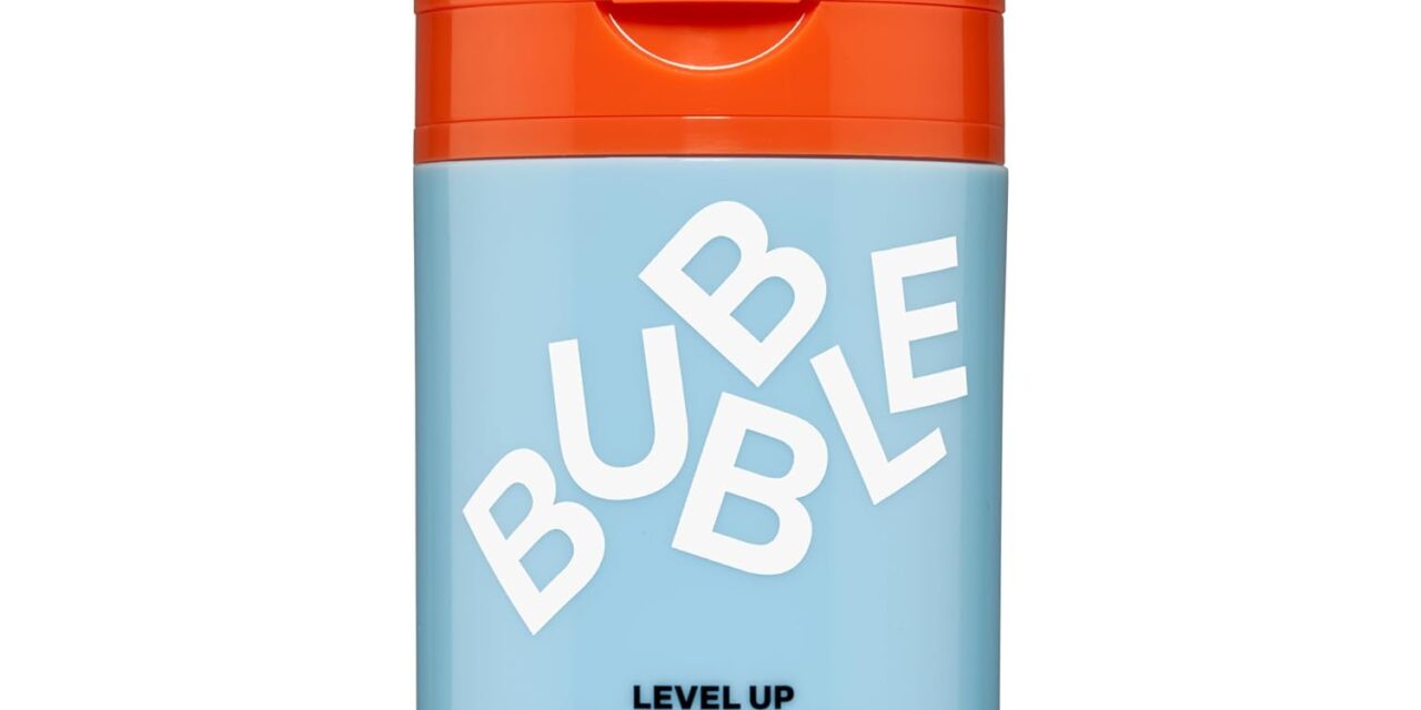 Bubble Skincare Level Up Balancing Face Moisturizer – Hydrating Gel Moisturizer Formulated with Zinc PCA + Niacinamide for Improved Texture & Radiance – Skin Care for Oily or Combination Skin (50ml)