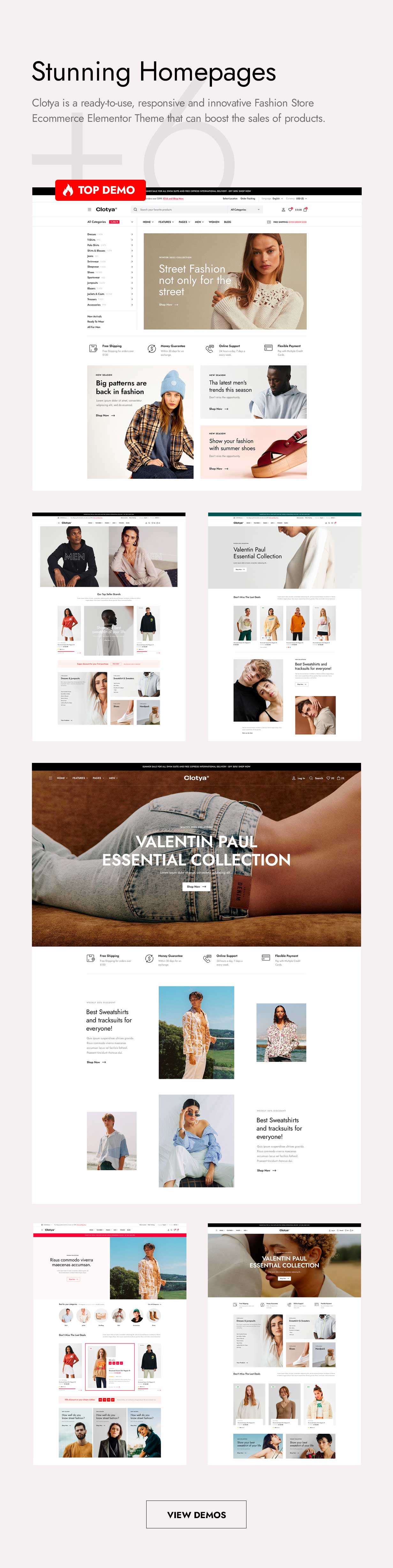 Clotya - Fashion Store eCommerce Theme - 2