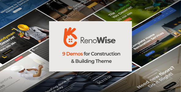 RenoWise – Construction & Building WordPress Theme