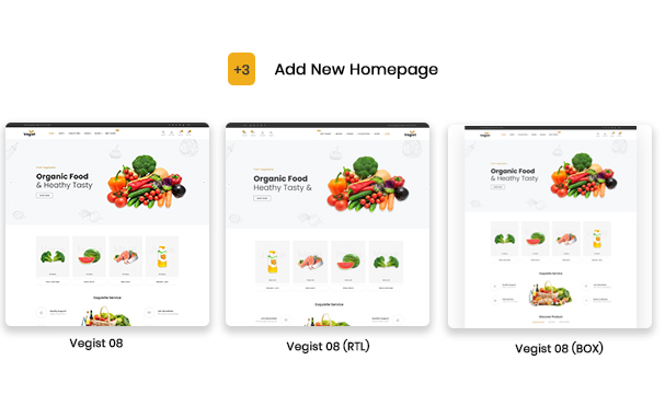 Vegist - The  Vegetables, Supermarket & Organic Food eCommerce Shopify Theme - 8