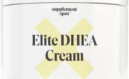 Elite DHEA Cream – Anti-Aging Support for Men & Women – Supports Mood Balance & Overall Well-Being – 90 Day Supply (4 oz)