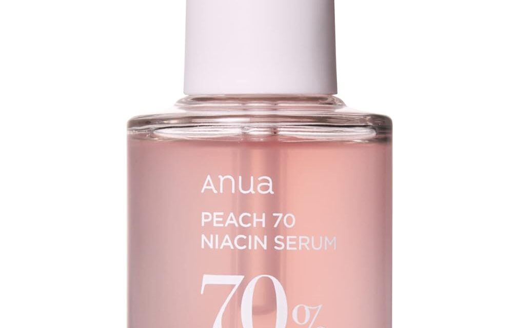 Anua Peach 70 Niacinamide Serum 30ml / brightening hydrating face serum/daily clean beauty (1.01 fl. oz.)