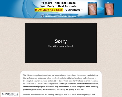 Psoriasis Revolution Video – Heal Psoriasis In 7 Days