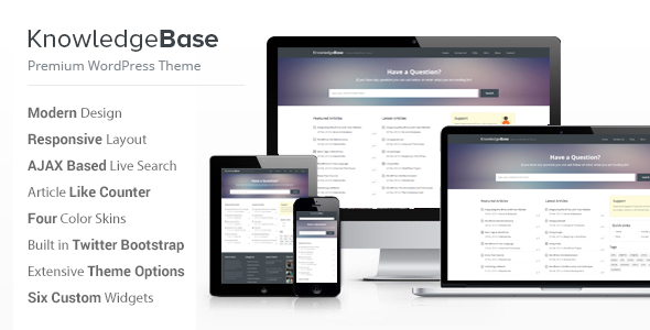 Knowledge Base – A WordPress Wiki Theme