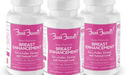 Breast Enhancement Pills – Vegan Friendly – 3 Month Supply | #1 Natural Way to a Fuller, Firmer Look by BUST BUNNY