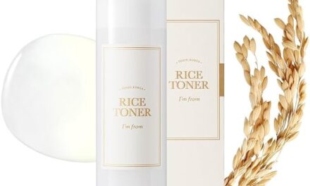 I’m from Rice Toner, Milky Toner for Glowing Skin, 77.78% Korean Rice, Glow Essence with Niacinamide, Hydrating for Dry, Dull, Combination Skin, Vegan, Fragrance Free, Glass Skin 5.07 Fl Oz