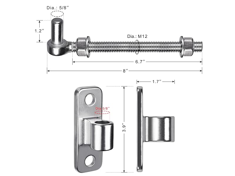 heavy duty gate hinges