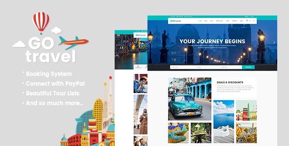 GoTravel – Travel Agency Theme