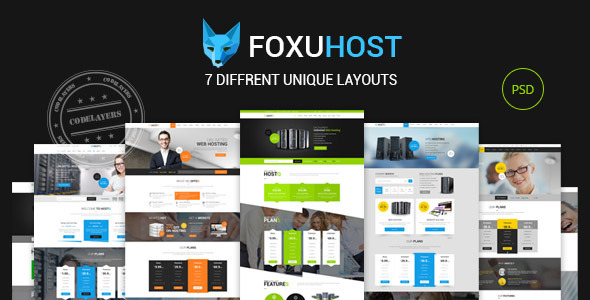 Foxuhost – Hosting / Business Template