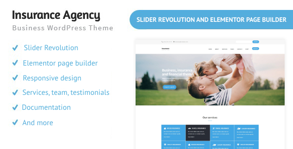 Insurance Agency – Business WP Theme