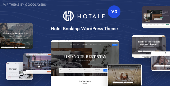 Hotale – Hotel Booking WordPress