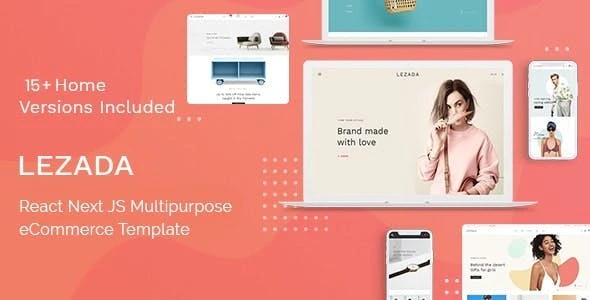 Lezada – React Next JS Multipurpose eCommerce Template with Multi Vendor