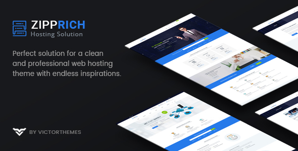 Zipprich – Web Hosting & WHMCS WordPress Theme