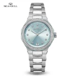 Seagull Luxury Women’s Watches Date Luminous Waterproof Mechanical Wristwatch Ladies Stainless Steel Clock Mujer Relogios 1140L