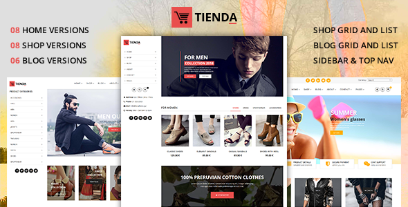 Tienda – eCommerce Joomla 4 & 5 Template with Page Builder