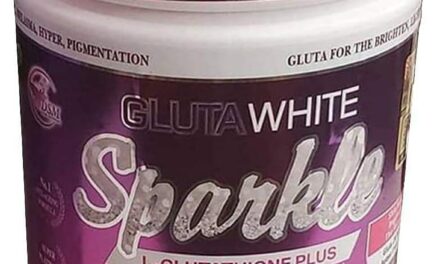 GLUTA White Sparkle L-GLUTATHIONE Plus Best 2X Skin WHITENING Supplement 750G