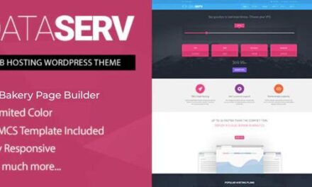 Dataserv – Professional Hosting WordPress Theme