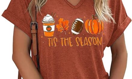 Tis The Season Halloween T-Shirt Womens Funny Pumpkin Short Sleeve Shirts Fall Season Graphic Tee Tops