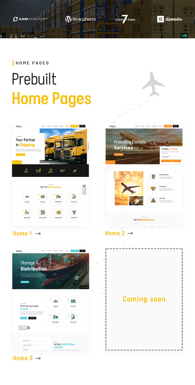 Cargoton - Transport & Logistic WordPress Theme - 6