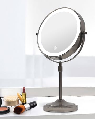 lighted makeup mirror