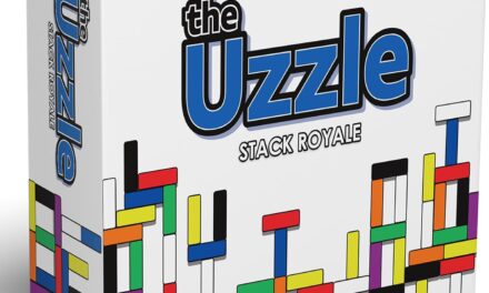 Stack Royale Board Game, Fast & Fun Family Board Game for Children & Adults, Color Block Puzzles Games for Ages 4+