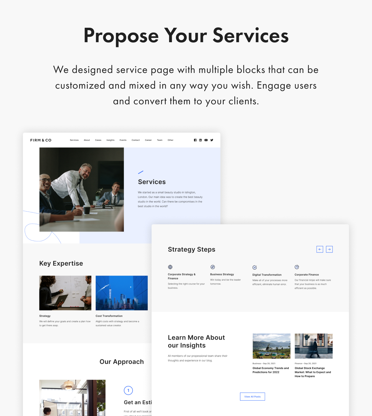 Denaro WordPress Theme Presentation Image