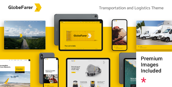 GlobeFarer – Transportation and Logistics Theme