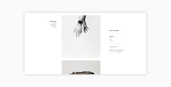 Kathy – Minimal Photography and Portfolio WordPress Theme