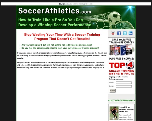 Soccer Training Program