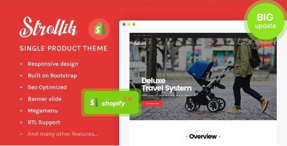 Ap Strollik – Flexible Single Product E-commerce Shopify Theme